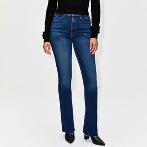 MOTHER
Hustler Heel Fray Jean 
Color: TAKKITY YAK